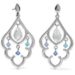 Prism Lights Scallop Post Drop Earrings