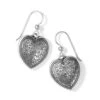 Romanza Heart French Wire Earrings -Fashion Accessories Store romanza heart french wire earrings silver 0 8a3b0c36 7f6b 4f4f a548 62f1ae05a350