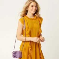 Rosie Mini Camera Bag -Fashion Accessories Store rosie mini camera bag wisteria 3