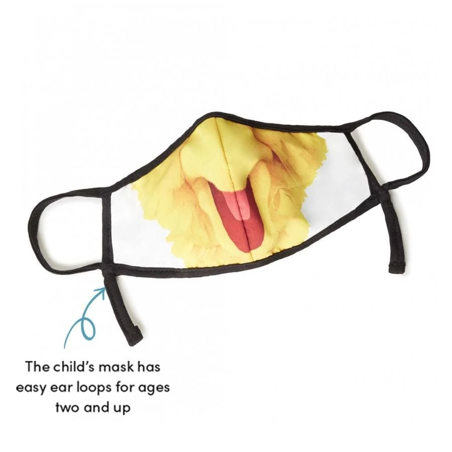 Sesame Street Big Bird Child Face Mask 4 Sesame Street Big Bird Child Face Mask - Image 2
