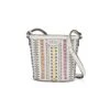 Sevilla Isadora Small Bucket Bag -Fashion Accessories Store sevilla isadora small bucket bag white multi 0
