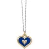 Simply Charming Giving Heart Necklace -Fashion Accessories Store simply charming giving heart necklace gold blue 0 9c3de220 960f 4d94 ad9e 1889d7ee7c92