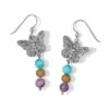 Solstice Hues Butterfly French Wire Earrings -Fashion Accessories Store solstice hues butterfly french wire earrings silver multi 0 25c15cb1 a735 4b70 ab1b fbd295f234fb