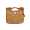 South Hampton Straw Hand Held Tote -Fashion Accessories Store south hampton straw hand held tote natural luggage 0
