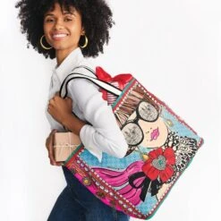 Sparkle And Shine Tote -Fashion Accessories Store sparkle and shine tote multi 4