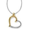 Sparkle Heart Convertible Necklace -Fashion Accessories Store sparkle heart convertible necklace silver gold 0 e10ca46b f0de 4015 bb12 cb6b2a5b0771