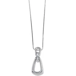 Spectrum Loop Necklace -Fashion Accessories Store spectrum loop necklace silver 0