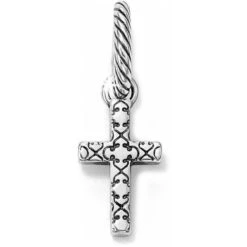 Starry Night Cross Charm -Fashion Accessories Store starry night cross charm silver 2 838830bb 9653 4442 b787 38b2ecfab954