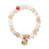 Sunset Cove Stretch Bracelet -Fashion Accessories Store sunset cove stretch bracelet gold pink 1