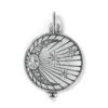 Treasured Moon Amulet -Fashion Accessories Store treasured moon amulet silver 0