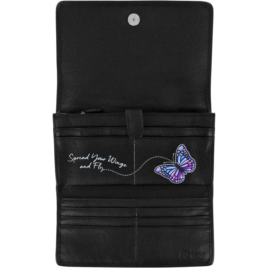 Wild Garden Beaded Clutch Wallet 4 Wild Garden Beaded Clutch Wallet - Image 2