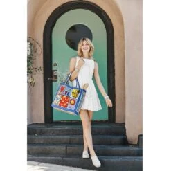 You Warm My Heart Tote -Fashion Accessories Store you warm my heart tote multi 4